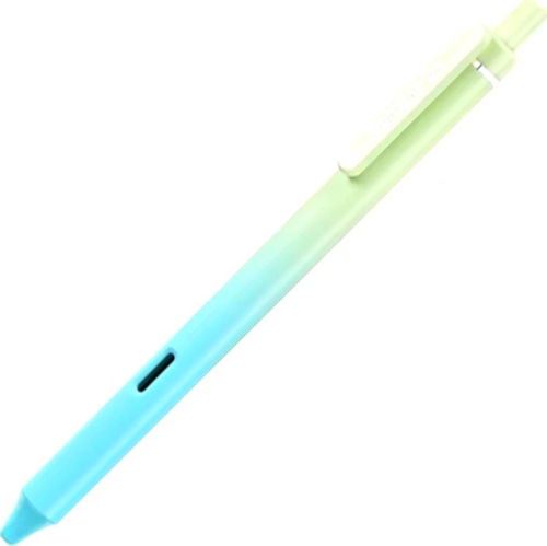 WRITECH W-0171 AURORA YEŞİL-MAVİ GÖVDE MAVİ JEL KALEM - 12'Lİ KUTU