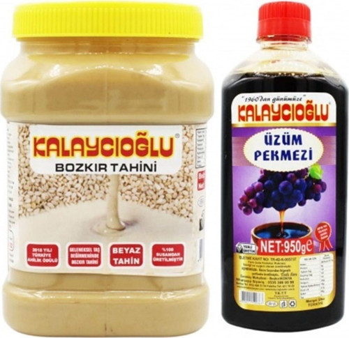 Bozkır Tahin Merkezi Beyaz Tahin 935 Gr - Üzüm Pekmezi 950 Gr