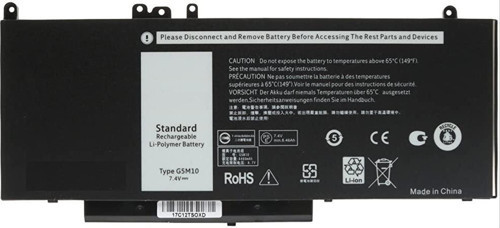 Dell Latitude 6Mt4T. 79Vrk. 7Fr5J Batarya Pil B-D36