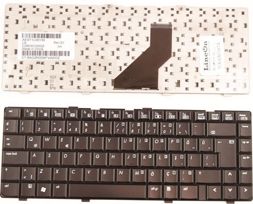 Hp Pavilion Dv6570Et, Dv6573Et Siyah Klavye K-H16