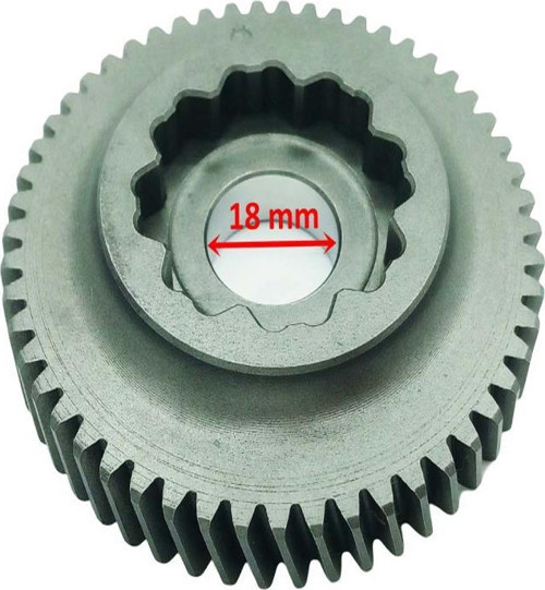 E-Yük Arabası Şan Dişlisi 53T İç 18X8 Tırnaklı Öm