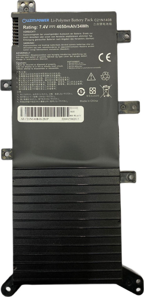 Asus K555Y K555Yı Batarya Pil B-As11