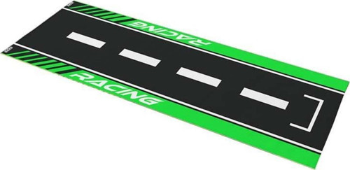 Skm Universal Yeşil Desenli 80 X 220 Cm Kaydırmaz Motosiklet Halısı