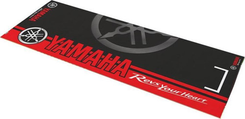 Uyumlu Kırmızı Desenli 80 X 220 Cm Kaydırmaz Motosiklet Halısı