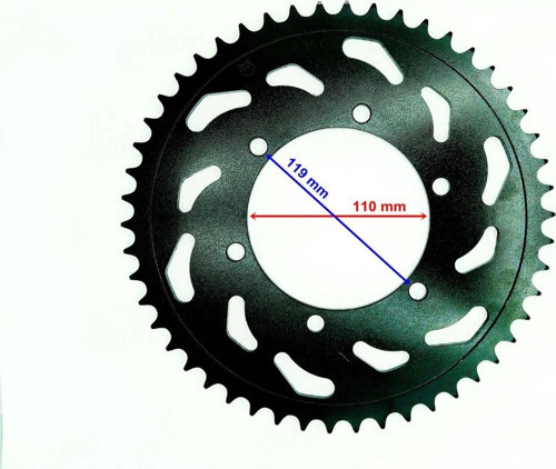 Uyumlu R25 Mt-25 Arka Dişli 520-50T İç 110X6 Delikli Öm