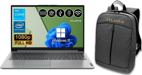Ideapad i3 1215U 24GB 128GB M.2 SSD 82QD00GMTX ATL32 15.6'' W11Pro Notebook+Çanta
