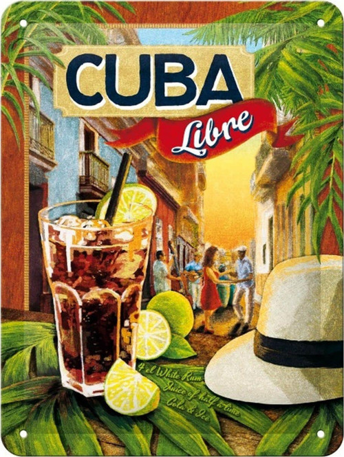 Art Cubalibre Kabartmalı Metal Duvar Panosu 26143
