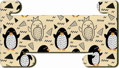 Penguen Tasarım Mdf Yatay Ve Dikey Baskılı Tablet Tutucu Stand