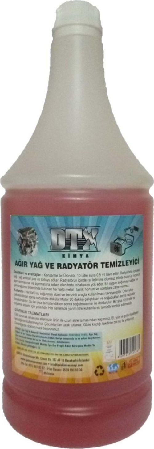 Oto Kalorifer Ve Petek Temizleyici Yağ Sök. 1 Litre