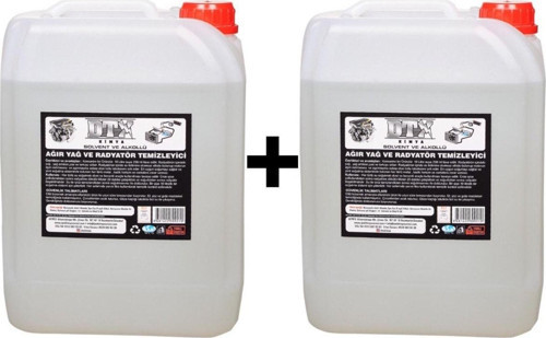 2 Adet Solventli Ağır Yağ Ve Radyatör Temizleme Sıvısı 5L