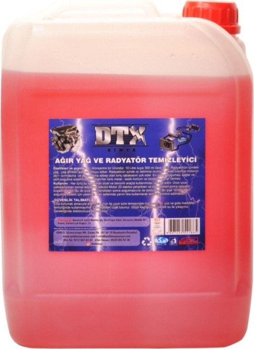 Ağır Yağ Sökücü Ve Radyatör Temizleme Ilacı 22/25 Litre X 2 Adet