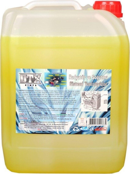 Oto Kalorifer Ve Petek Temizleme Ilacı ( Solventli ) 22/ 25 Litre