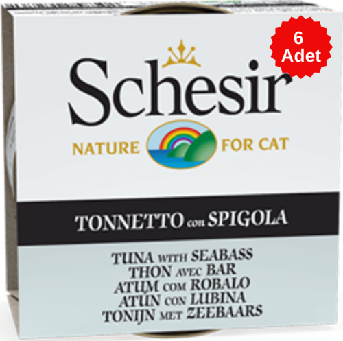 Cat Jelly Ton Balıklı ve Levrekli Jöle İçerisinde Kedi Konservesi 85 Gr 6 Adet