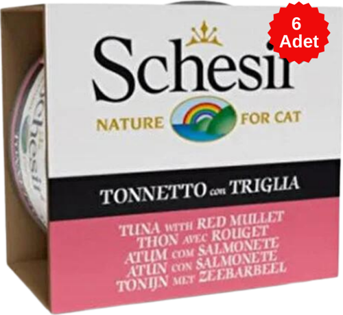 Cat Jelly Ton ve Barbunya Balıklı Kedi Konservesi 85 Gr 6 Adet