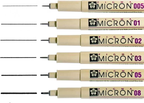 Pigma Micron Teknik Çizim Kalemi