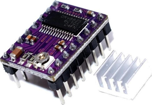 DRV8825 Step Motor Sürücü Modül Soğutucu 32 Adım 1.5A 3D Yazıcı Robot Cnc