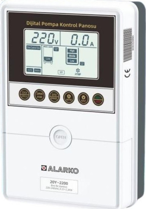 0,5 - 3 Hp 220V Monofaze Dijital Akıllı Pompa Kontrol Panosu