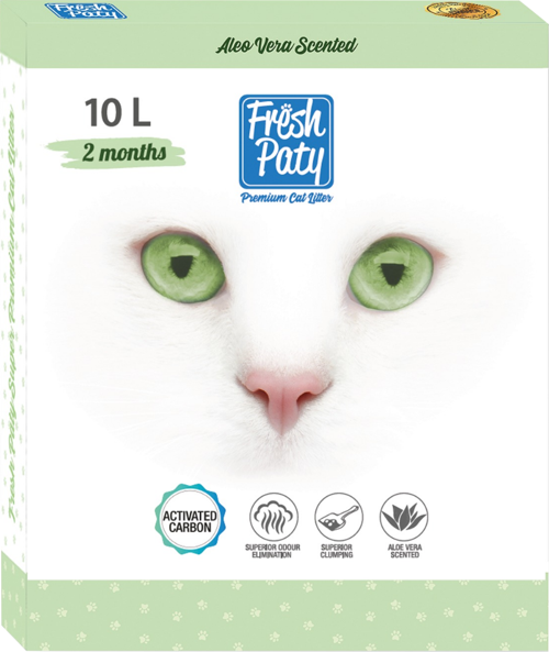Aktif Karbonlu Aloe Vera Kokulu Kedi Kumu 10 L