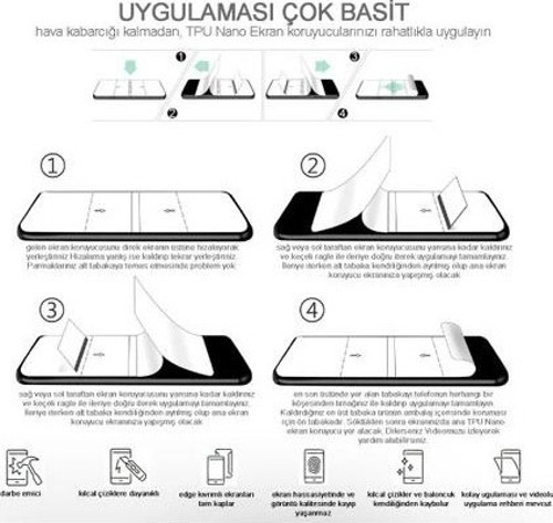 Oppo A31 Nano Ekran Koruyucu + FULL Arka Kaplama Ultra İNCE Esnek Hd Şeffaf