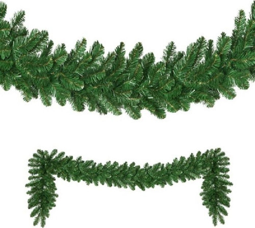 YEŞİL GARLAND YEŞİL ÇAM DALI YILBAŞI SÜSLERİ VIP 2.50 METRE 22 CM ÇAP GREEN GARLAND DECOR CHRİSTMAS