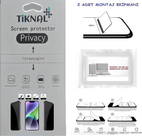 Samsung Galaxy NOTE 9 - TİKNAL - Nano Ekran Koruyucu Ultra İNCE Esnek MAT HAYALET