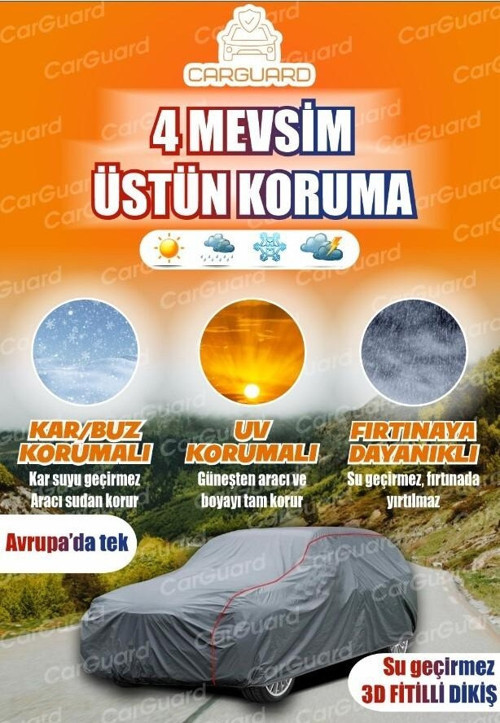Nissan 240 Sx ile Uyumlu x600 PRO Araba Brandası Miflonlu Branda Oto Çadır Örtü