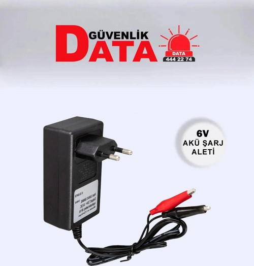 6V Akü Şarj Cihazı Şarj Aleti Akülü Araba Araç Için 6V Adaptör