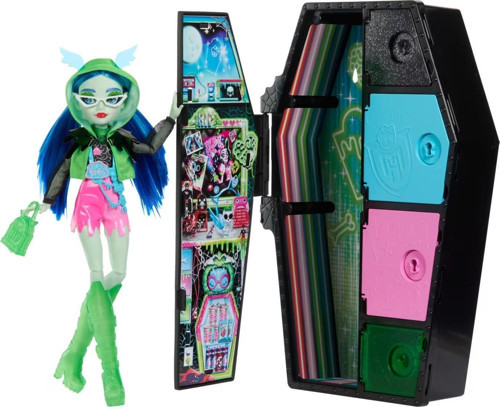 Bebekleri Gizemli Arkadaşlar Neon Seri 3 Bebekleri Ghoulia