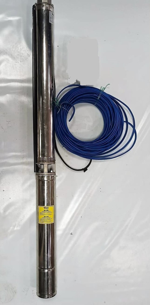 Impo Sk 404/10 Krom Başlıklı Derin Kuyu 1 Hp Trifaze Motorlu 35 mt Kablolu Dalgıç Pompa