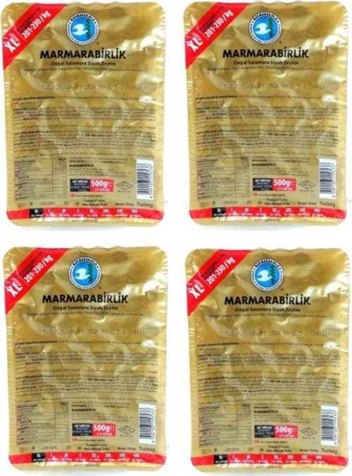 Siyah Zeytin (Xl) 500Gr*4Adet