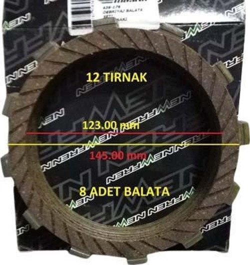 Kawasaki Uyumlu Newfren Depraj Balatası Kawasakı Vn 900