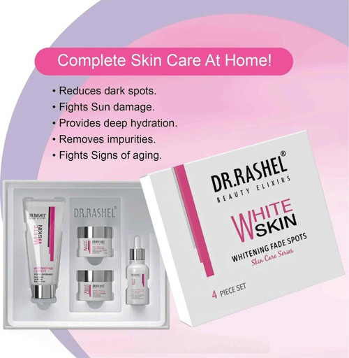 Soluk Nokta Aydınlatıcı Cilt Bakım Seti(4 Parça-Whitening Fade Spots Skin Care Series)