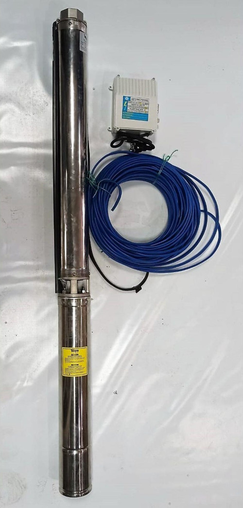 Impo Sk 404/18 Technoplast Başlıklı Derin Kuyu 2 Hp Monofaze Motorlu 35 mt Kablolu Panolu Dalgıç Pompa