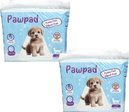pad Kedi Köpek Tuvalet Eğitim Pedi 60x90cm 60 Adet - 2 Paket