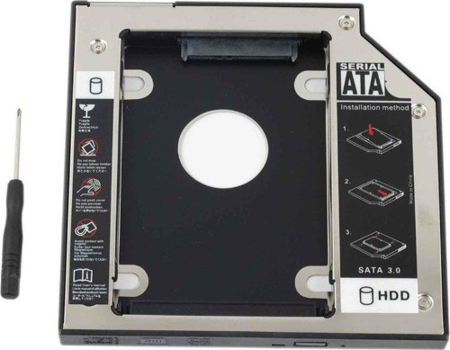 Dvd'Ye 2. Hdd Ssd Bağlama Aparatı Caddy 12.7Mm