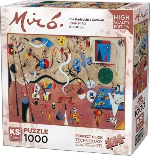 Carnival of Harlequin Puzzle 1000 Parça 20661