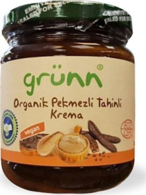 grünn Organik Pekmezli Tahinli Krema 200 gr