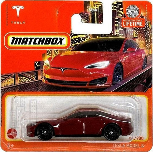 - Tesla Model S - Bordo (1/64)