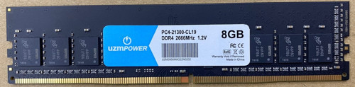 8 Gb Ddr 4 2666 Mhz Pc Masaüstü Dımm Ram Bellek