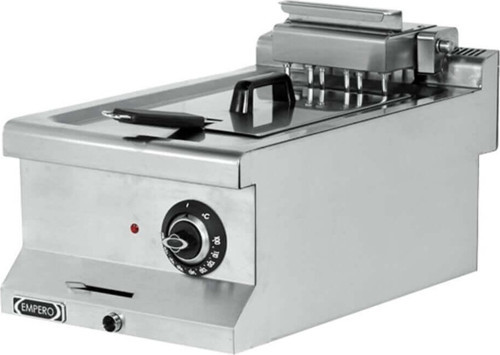 EMP.6FE010 Elektrikli Fritöz-10 Litre Yağ Kapasiteli-Tahliyeli
