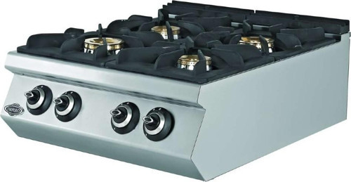 EMP.7KG020 Gazlı Ocak - 4 brülörlü - LPGli