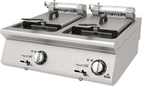 AEF-873 Fritöz Setüstü Çift Sepet 800x730x300 mm Elk