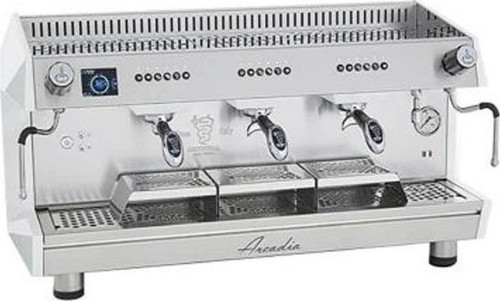 ARCADIA DE PID 3GR ARCADIA DE PID Tall Cup Tam Otomatik Espresso Kahve Makinesi, 3 Gruplu
