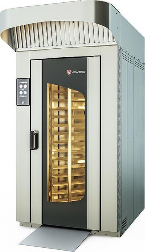 Roblin DGF - P14/40 A - Arabalı Döner Patisserie Fırın - 14 Tepsi Kapasiteli - 40x60 cm - Doğalgazlı