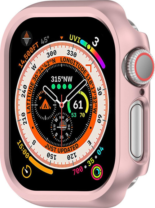 Apple Watch 10. Nesil 42mm Uyumlu Rubber Sert Plastik Koruma Kasa Kılıfı