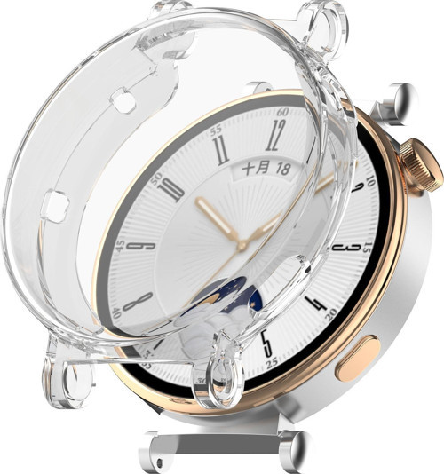 Huawei Watch Gt4 41mm Uyumlu Kasa Ekran Koruyucu 360 Tam Koruma Kılıf Kapak