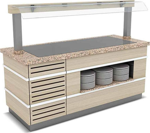 GLT.P.SSU.04 Galata Paslanmaz Soğuk Servis Ünitesi Nefeslikli 160x90x90/155 cm