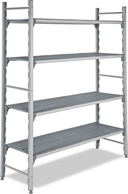 EMP.50220-18-D Polipropilen Raflar - Delikli Tablalı En 220x50x180 cm
