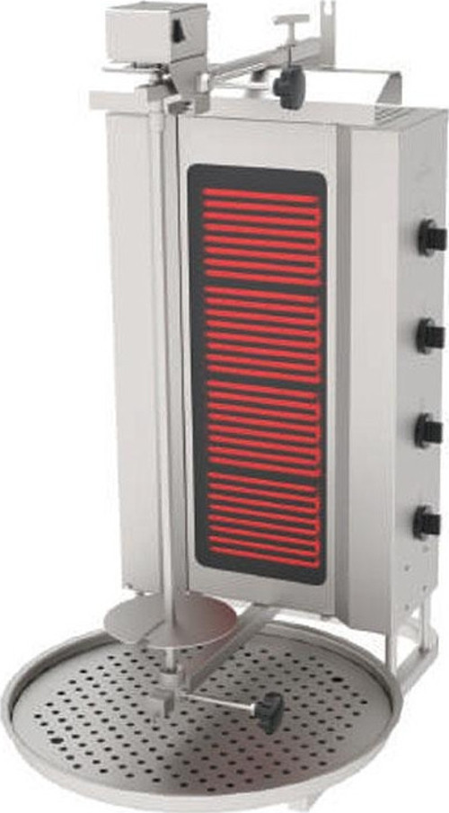 ADE-4U Döner Makineleri Elektrikli Üstten Motorlu - 4 Radyanlı - 380 V