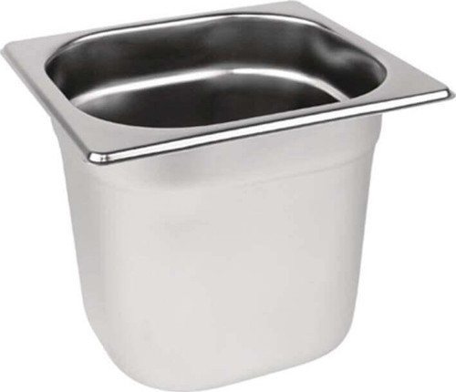 Gastronom Küvet-GN 1/6x150 krom küvet-standart